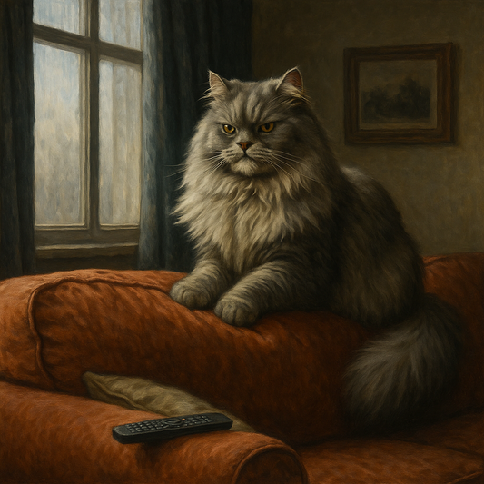 🐾 Why I, a Cat, Rightfully Own the Living Room