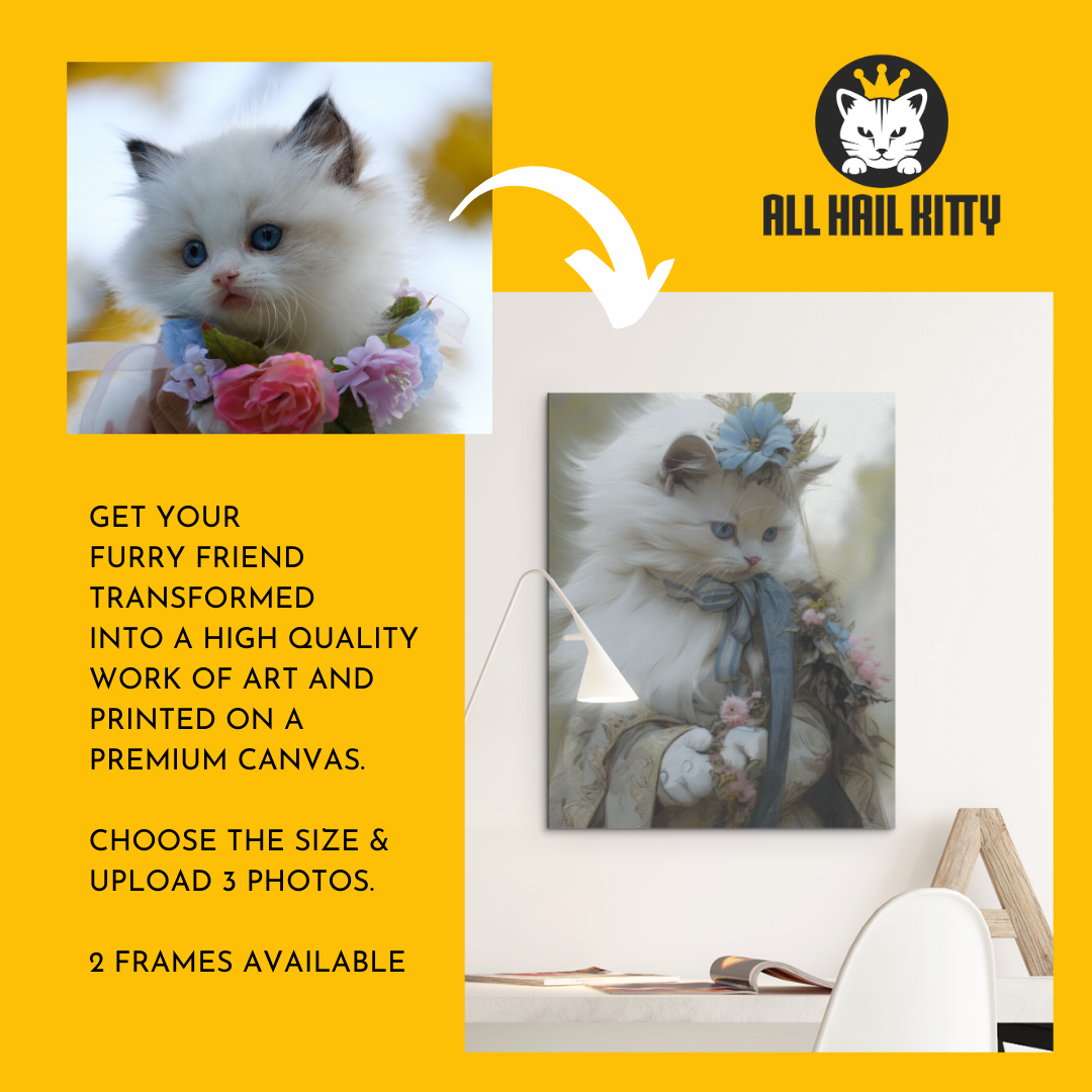 Personalized Royal Cat Portraits