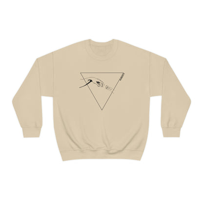 Michelangelo's Kitty Crewneck Sweatshirt