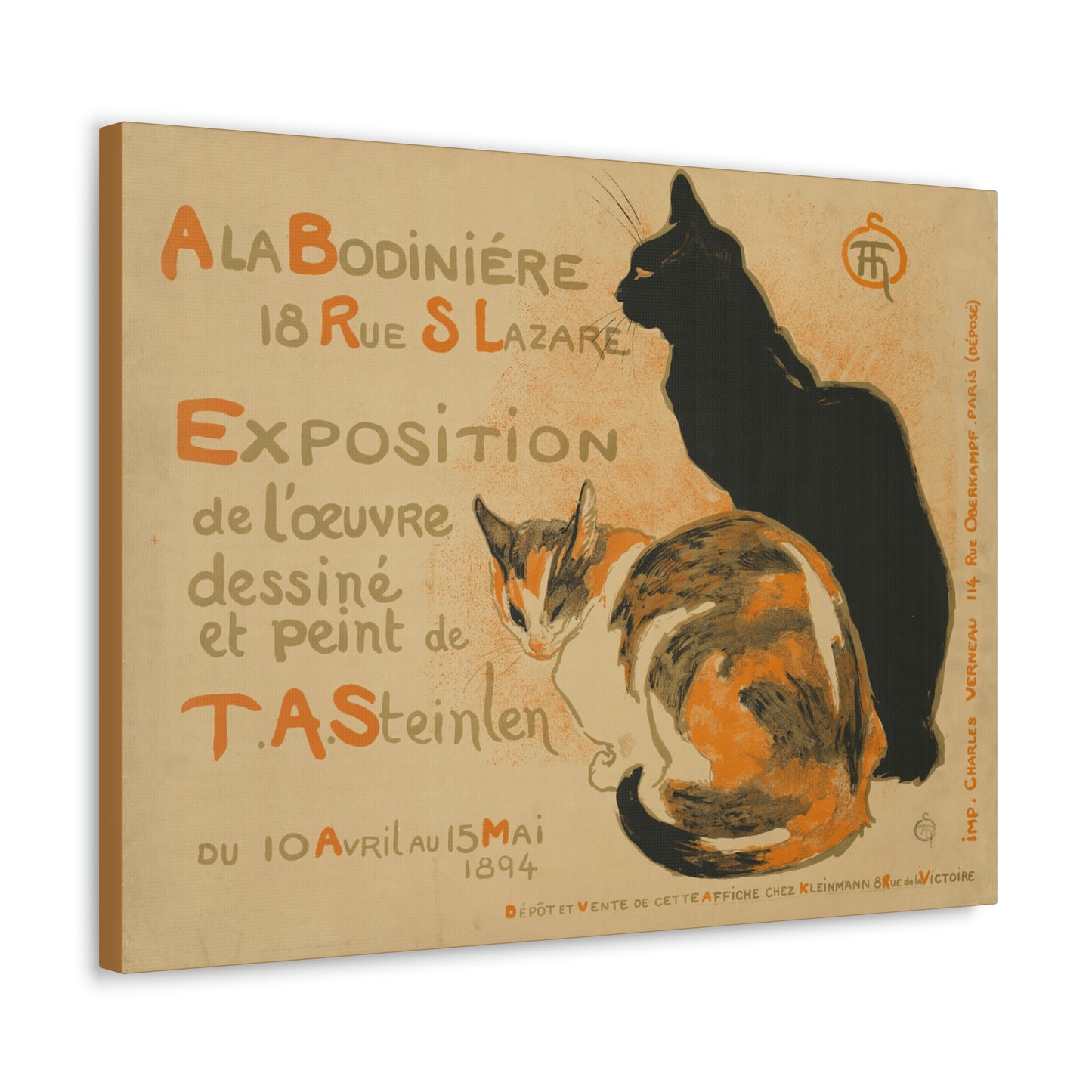 À la Bodiniére by Théophile-Alexandre Steinlen