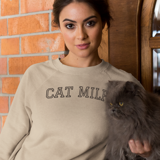 CAT MILF Crewneck Sweatshirt