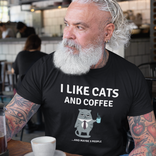 I Like Cats & Coffee T-Shirt